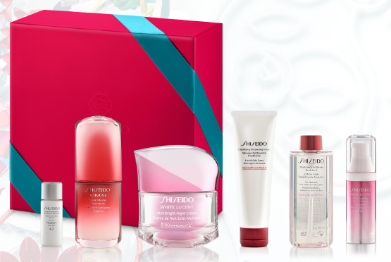 shiseido brightening gift set